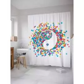 Шторка-занавеска для ванной JOYARTY