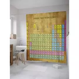 Шторка-занавеска для ванной JOYARTY