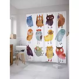 Шторка-занавеска для ванной JOYARTY