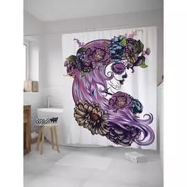 Шторка-занавеска для ванной JOYARTY