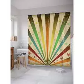 Шторка-занавеска для ванной JOYARTY