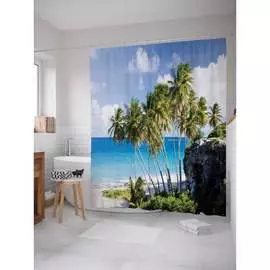 Шторка-занавеска для ванной JOYARTY