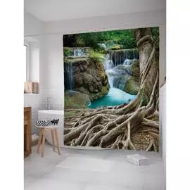 Шторка-занавеска для ванной JOYARTY