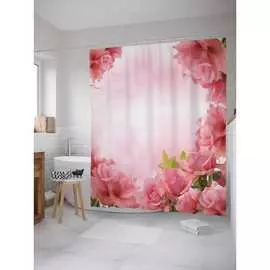 Шторка-занавеска для ванной JOYARTY