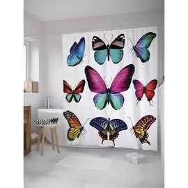 Шторка-занавеска для ванной JOYARTY