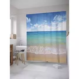 Шторка-занавеска для ванной JOYARTY