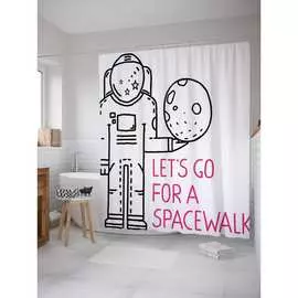 Шторка-занавеска для ванной JOYARTY