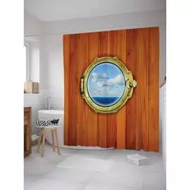 Шторка-занавеска для ванной JOYARTY