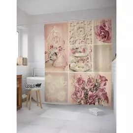 Шторка-занавеска для ванной JOYARTY