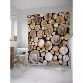 Шторка-занавеска для ванной JOYARTY