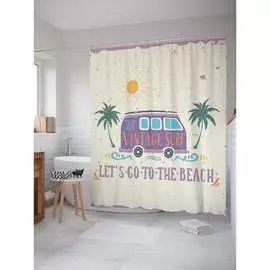 Шторка-занавеска для ванной JOYARTY