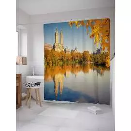 Шторка-занавеска для ванной JOYARTY