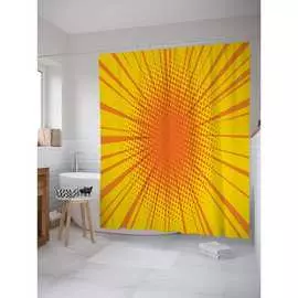 Шторка-занавеска для ванной JOYARTY