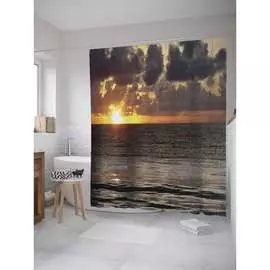 Шторка-занавеска для ванной JOYARTY