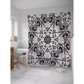 Шторка-занавеска для ванной JOYARTY