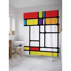 Шторка-занавеска для ванной JOYARTY