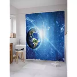 Шторка-занавеска для ванной JOYARTY