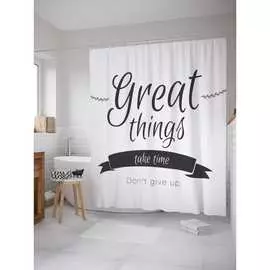 Шторка-занавеска для ванной JOYARTY