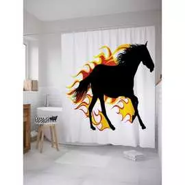 Шторка-занавеска для ванной JOYARTY