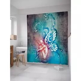 Шторка-занавеска для ванной JOYARTY