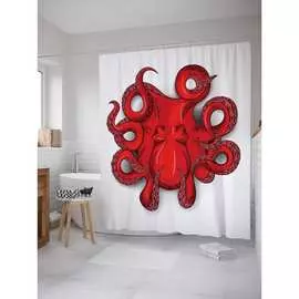 Шторка-занавеска для ванной JOYARTY