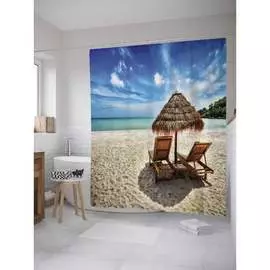 Шторка-занавеска для ванной JOYARTY