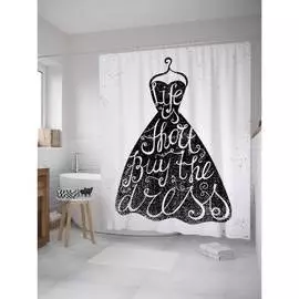 Шторка-занавеска для ванной JOYARTY