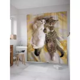 Шторка-занавеска для ванной JOYARTY