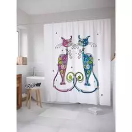 Шторка-занавеска для ванной JOYARTY