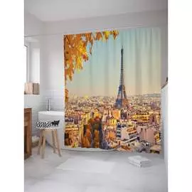 Шторка-занавеска для ванной JOYARTY