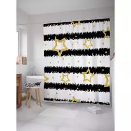 Шторка-занавеска для ванной JOYARTY