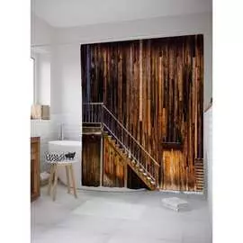 Шторка-занавеска для ванной JOYARTY