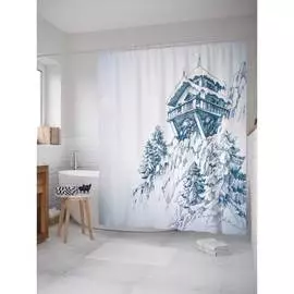 Шторка-занавеска для ванной JOYARTY