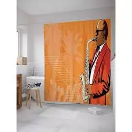 Шторка-занавеска для ванной JOYARTY