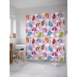 Шторка-занавеска для ванной JOYARTY