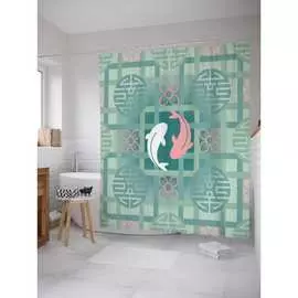 Шторка-занавеска для ванной JOYARTY