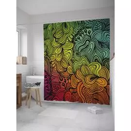 Шторка-занавеска для ванной JOYARTY