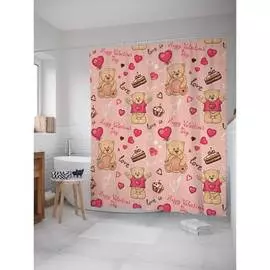 Шторка-занавеска для ванной JOYARTY