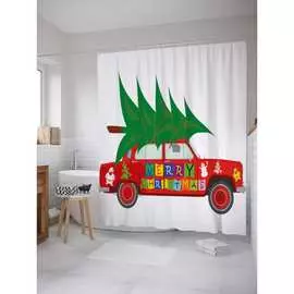 Шторка-занавеска для ванной JOYARTY