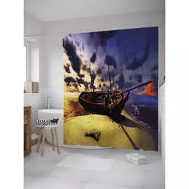 Шторка-занавеска для ванной JOYARTY