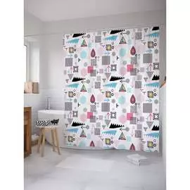 Шторка-занавеска для ванной JOYARTY