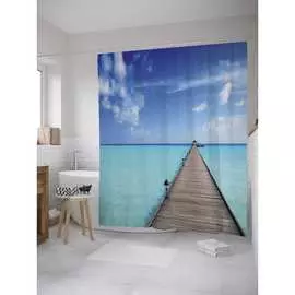 Шторка-занавеска для ванной JOYARTY