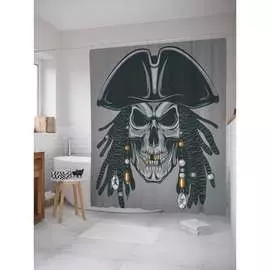 Шторка-занавеска для ванной JOYARTY