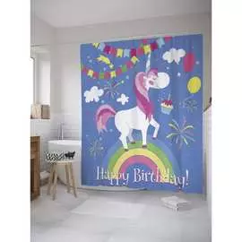 Шторка-занавеска для ванной JOYARTY