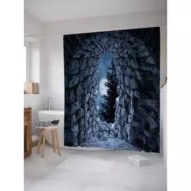 Шторка-занавеска для ванной JOYARTY