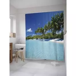 Шторка-занавеска для ванной JOYARTY