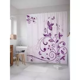 Шторка-занавеска для ванной JOYARTY