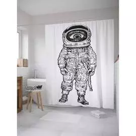 Шторка-занавеска для ванной JOYARTY