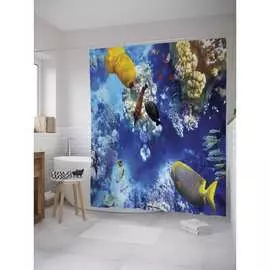 Шторка-занавеска для ванной JOYARTY