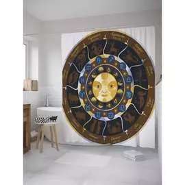 Шторка-занавеска для ванной JOYARTY